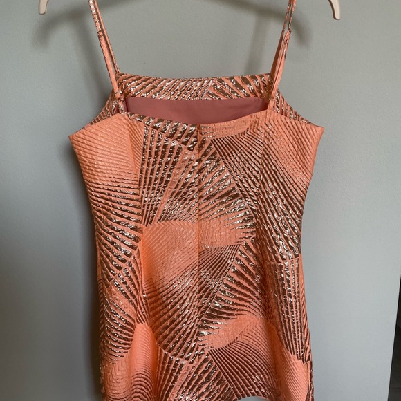The Bar Logan Peach Mini Dress - Picture 5 of 7
